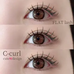 🌟マツエク🌟韓国束感フラットラッシュ100本💖付け足し🆗