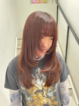 レイヤーカット＋aujua 1step