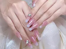 ソフトジェルオフ無料❤✨美フォルムカラーグラデーション