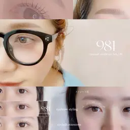 【ミニモ限定】💙💚【まつげパーマ(tr付)➕眉パーマ(間引き/メイク付)】