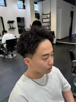 カット＋ソフトツイストパーマ🌀