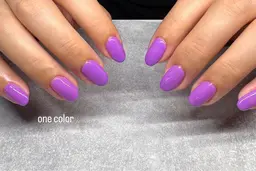 🦄〖Hand オフあり〗ワンカラー💜