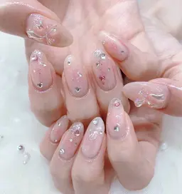 「オフなし」ご新規様限定ミニモ40%オフ10本デザインネイル🍂マグネットネイル💎キラキラ🤩ニュアンスネイル