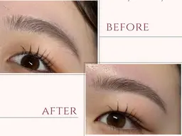 眉毛wax＋眉メイク