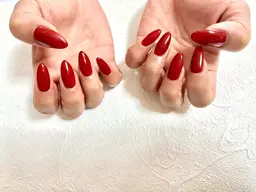 スカルプで長さだし+ワンカラー💅オフなし