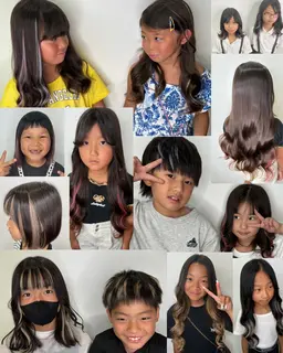 🍉ミニモ学割🌻インナーorハイライトシールエクステ