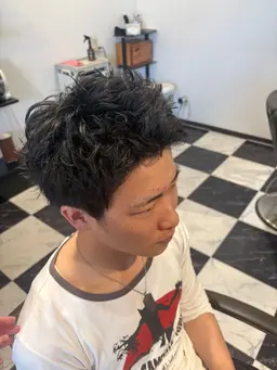 カット(マッシュ、スパイキーショートのみ)