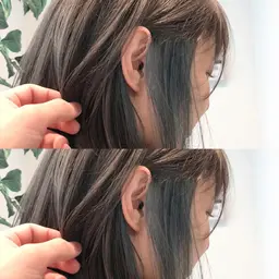 🌈カット+デザインインナーカラー+3stepトリートメント☆ブリーチあり🌈