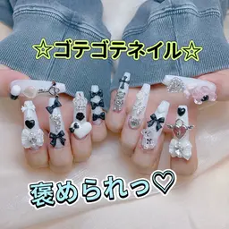 🎀期間限定🎀チップ長さ出し込み最高級ビジューストーン付け放題🉐🉐