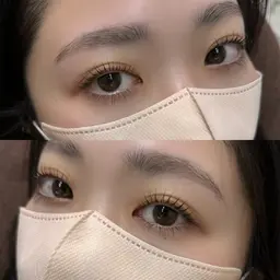 【中顔面短縮】似合わせラッシュリフト&下まつ毛エクステ🖤