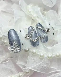 チップ長さだしジェル/定額アート/デザインサンプルから選べる/オフ代別途+¥1000(フォトスナップに他のデザインあり)