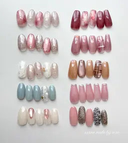 【人気No.2】定額✨シンプルコース (アートは20種類以上)オフィスネイル向け