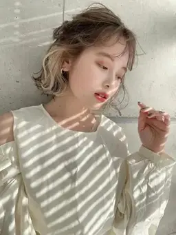 【髪色が厳しくてもできる🪄🫧】インナーカラー/イヤリングカラー　ブリーチ1回＋カラー