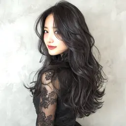 🩵ミニモ学割U24🩵ブリーチで落とせる🤍フェイクブラック+トリートメント＋スタイリング🤍