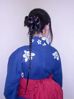【花火大会】浴衣着付け+ヘアセット👘♥️¥11000→¥9900