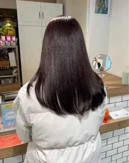 【髪質改善🫧】水素縮毛矯正➕トリートメント