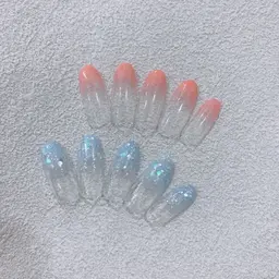 ソフトジェルオフあり カラーグラデーション