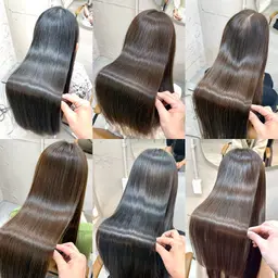 【髪質改善人気No.1メニュー】美髪矯正ストレートエステ＋カット