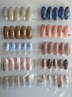 （オフあり)【モデル様募集】人気No1👑時短ニュアンスネイル🪐研修ネイリストが担当、オフ無料