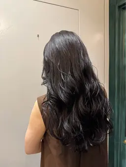 巻き下ろしヘアセット