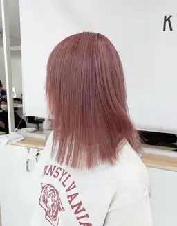 【ミニモ限定】カット+ブリーチカラー+treatment