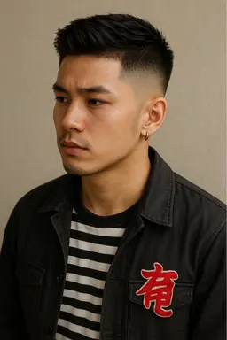 【メンズ限定】　メンズカット/メンズフェードカット＋眉カット￥3500