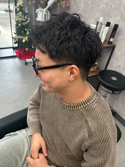 カット+眉毛カット+トリートメント