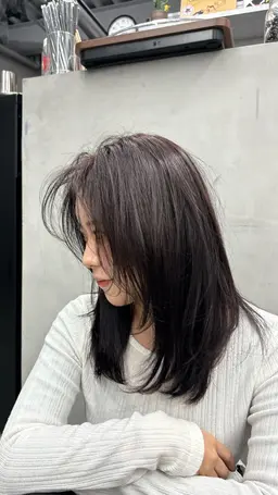 カット➕シャンプー🫧スタイルチェンジも大歓迎🌱メンズ不可❌(コテ巻き仕上げスタイリング付♡♡)