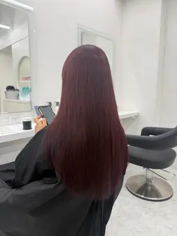 🎀当日予約限定🎀 ブリーチありなし選べるダブルカラー♡しっかり色味入れたい方はこちら💖