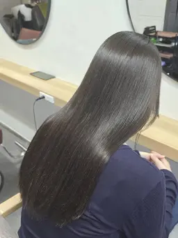 カット+美容液カラー+髪質改善トリートメント