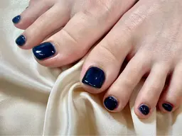 Foot:ジェルオフ＋ワンカラー