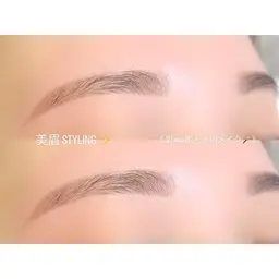 美眉スタイリング🤍［アイブロウワックス＋カット＋眉メイク］