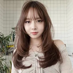 【ご新規様限定❣️】カラー+自社開発トリートメント🫧#切りっぱなしボブ#レイヤーカット#レイヤーボブ#ウルフカット