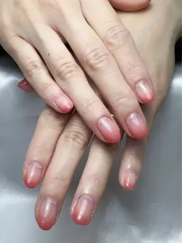 カラー/ラメグラデーション【オフなし】90分【シンプル／オフィスネイル】