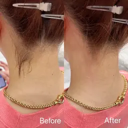 うなじワックス