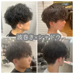 11/2限定 メンズカット+選べるパーマ