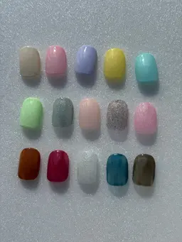 〖オフ無料〗画像のカラーから選べる♪1色ワンカラージェルネイル(hand)🫧
