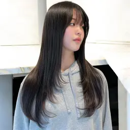韓国風カット+Aujua 3step トリートメント【艶髪にはトリートメント必須✨】