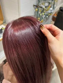 カラー＋超回復トリートメント付き