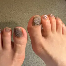 アート乗せ放題コース120分 フット👣 オフケア込み