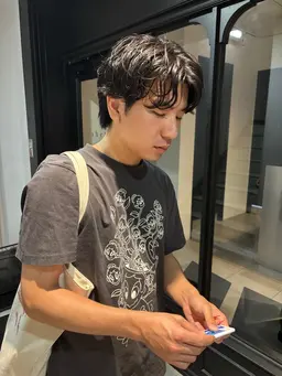 カット＋パーマ＋頭皮ヘッドスパ💆🏻‍♂️