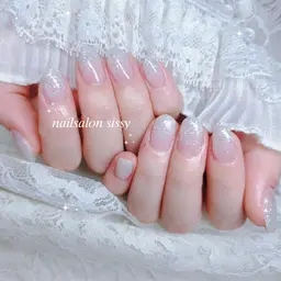 オフなし♡ワンカラーorラメグラデーション