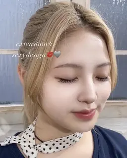 フラットラッシュ໒꒱♡ 80本➕束感コーティング仕上げ
