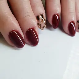 【ジェル】【アート2本迄】【ハンドもフットも同料金】ジェルアートシンプル💋コース ¥7500〜