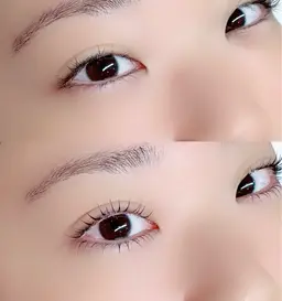 【9月平日限定】逆さまつげ対応⭕️ケラチンラッシュリフトorパリジェンヌラッシュリフト美容液コーティング仕上げ⭐️上下