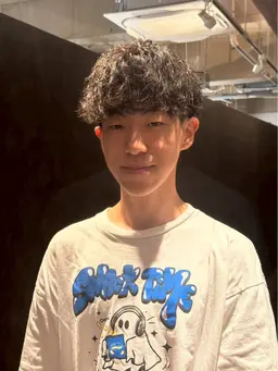 【open記念】メンズ骨格補正カット➕ツイストスパイラルパーマ➕2stepトリートメント