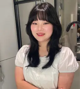 【人気No.3】小顔＆肌映え✨骨格×パーソナルカットカラー 🍒