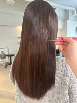 髪質改善ストレート