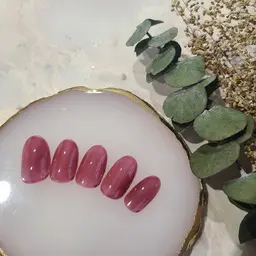 シンプルワンカラーネイル