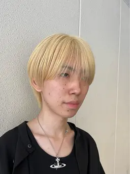 ✂️メンズカット＋ブリーチ2回＋カラー＋5STEPトリートメント